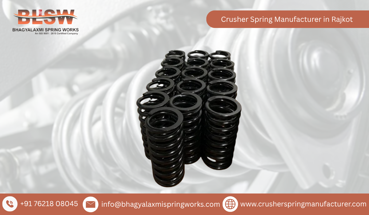 Crusher Spring Manufacturer in Rajkot