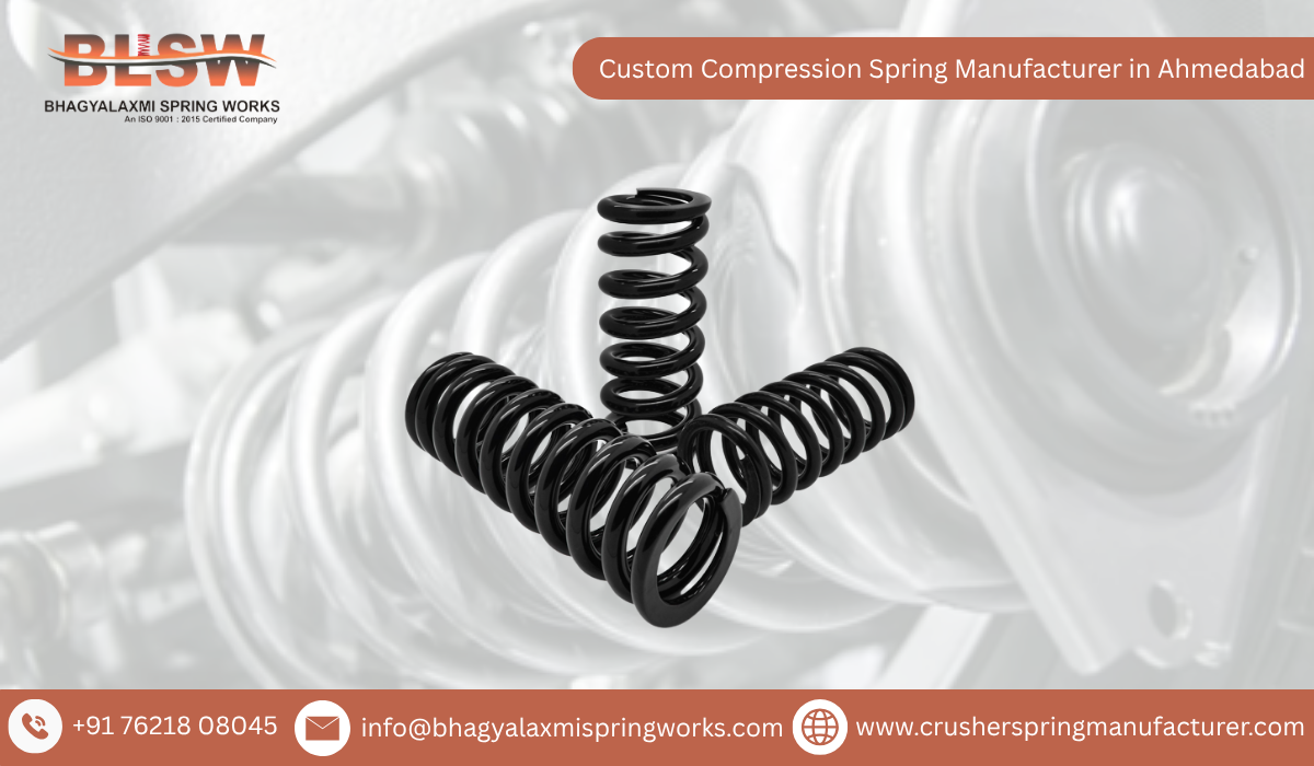 Custom Compression Spring Manufacturer in Ahmedabad