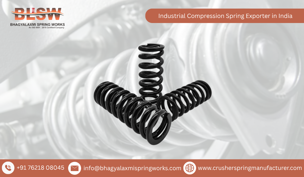 Industrial Compression Spring Exporter in India