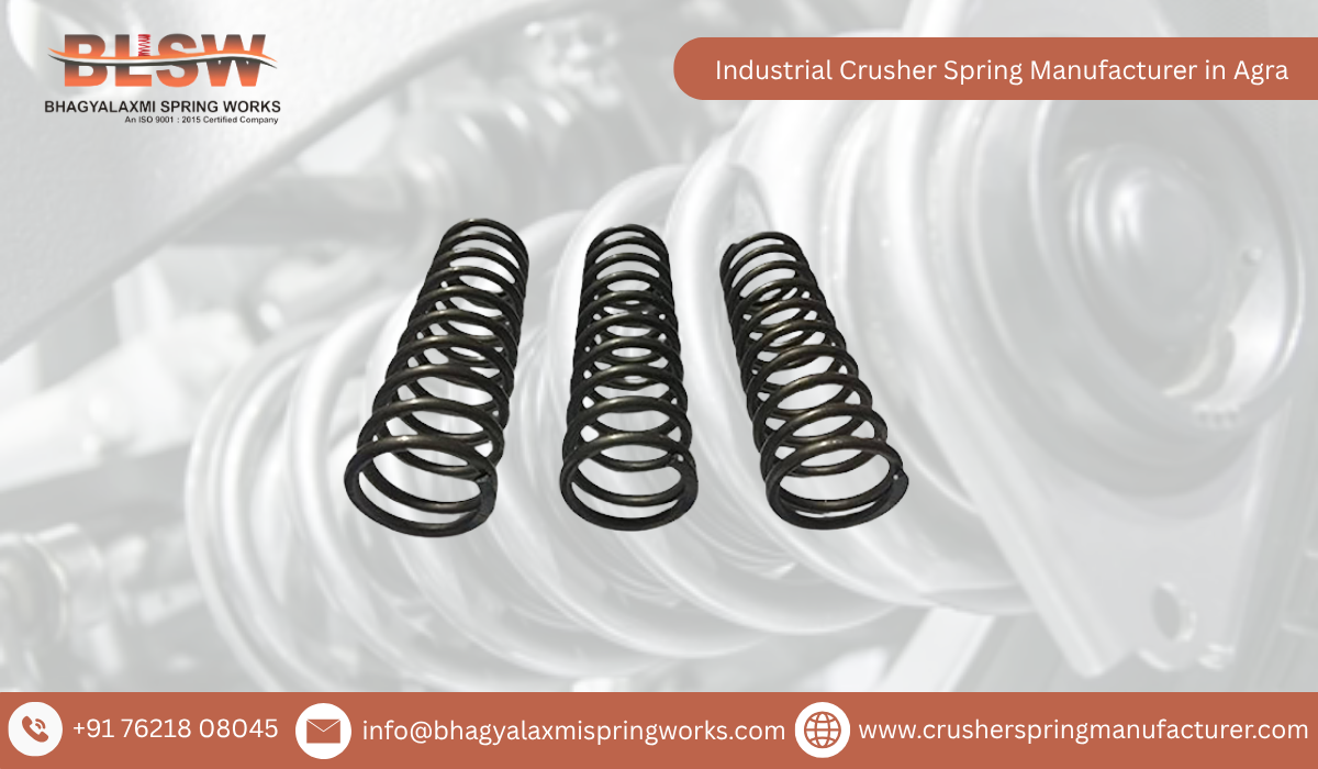 Industrial Crusher Spring Manufacturer in Agra