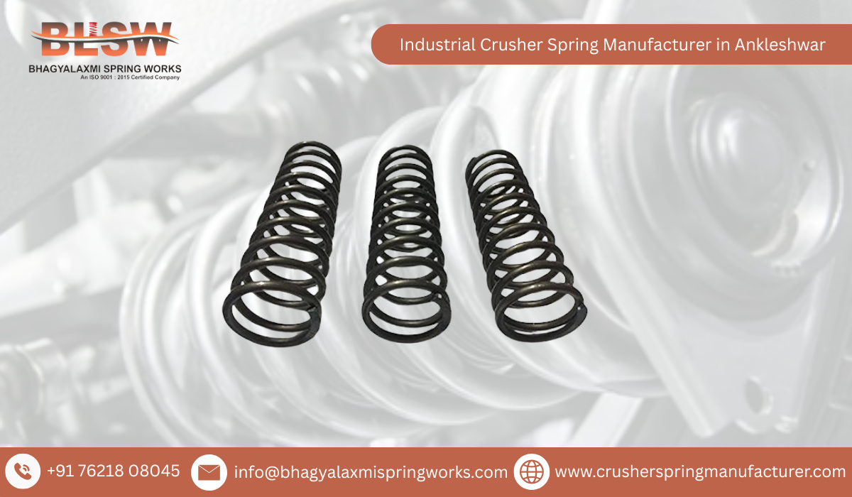Industrial Crusher Spring Manufacturer in Ankleshwar