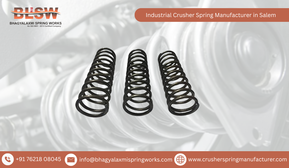 Industrial Crusher Spring Manufacturer in Salem