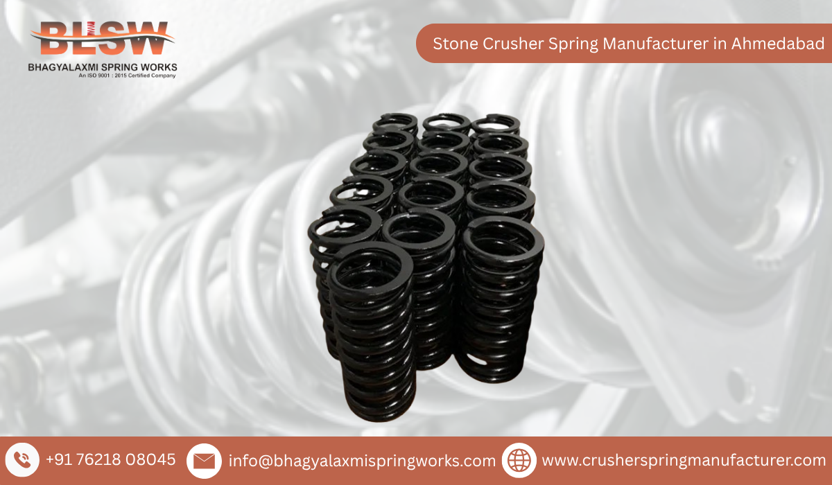 Stone Crusher Spring Manufacturer in Ahmedabad